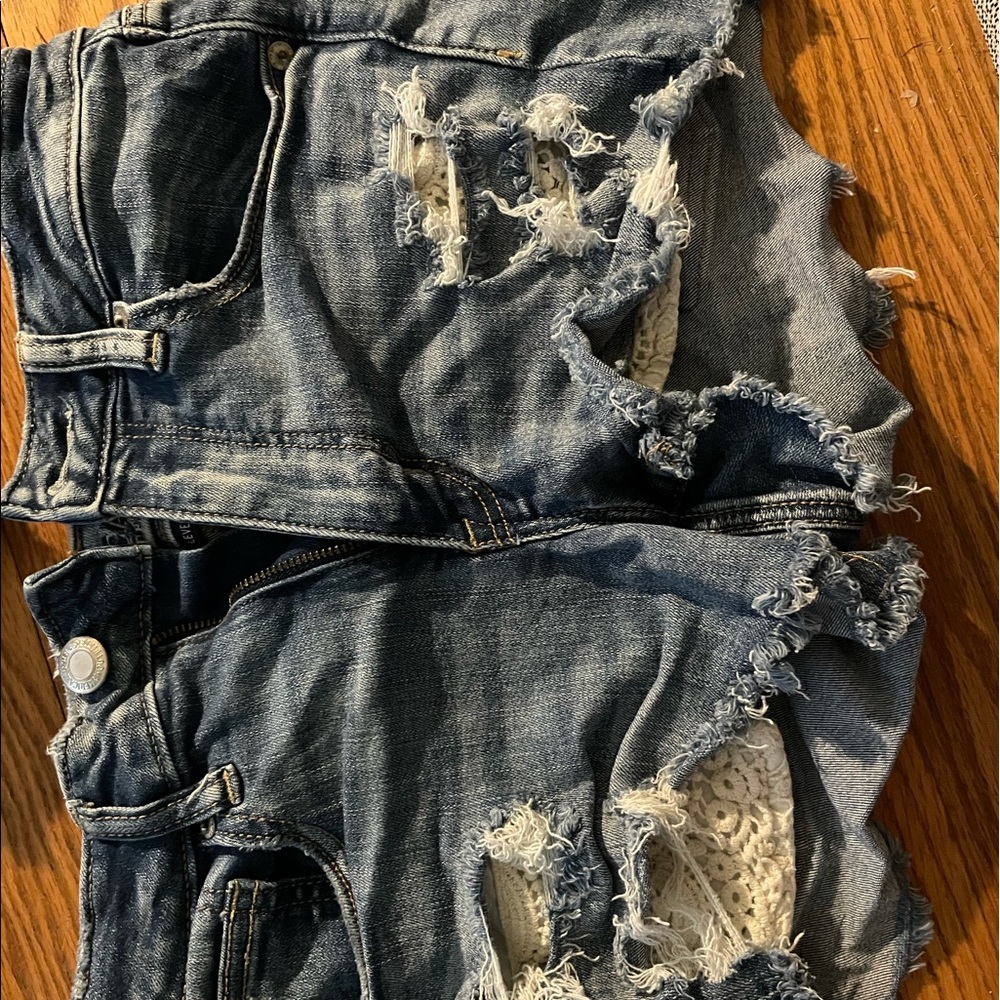 jean shorts